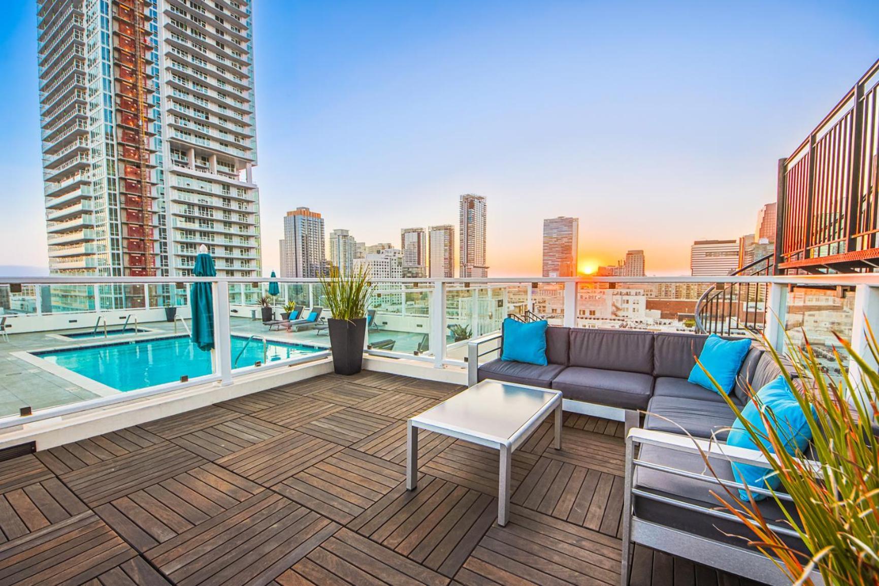 Stunning 1 Bdr 1 Bth, Pool, Jacuzzi Apartment Los Angeles Luaran gambar